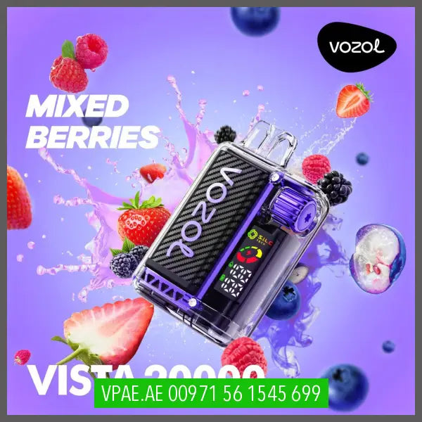 VOZOL VISTA 20K PUFFS DISPOSABLE VAPE 50MG OV Store Arab Emirates  Vosol