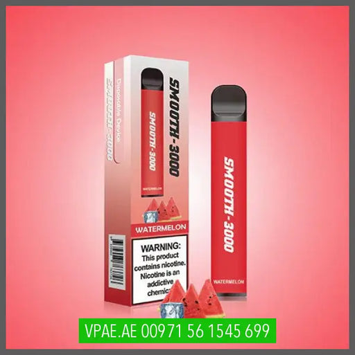 Watermelon Ice Smooth Disposable 3000puffs 20MG OV Store Arab Emirates  SMOOTH