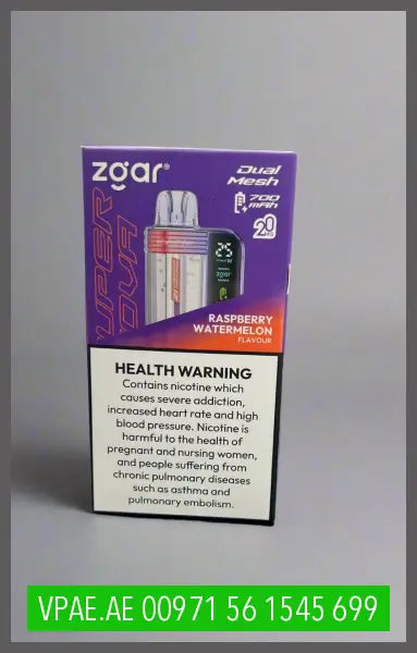 Zgar Supernova Disposable Vape 30k puffs 20mg UAE VAPE STORE (vpae.ae) Zgar